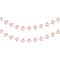 Beistle 11ft. Rose Gold Foil Leaves Garlands, 2ct.